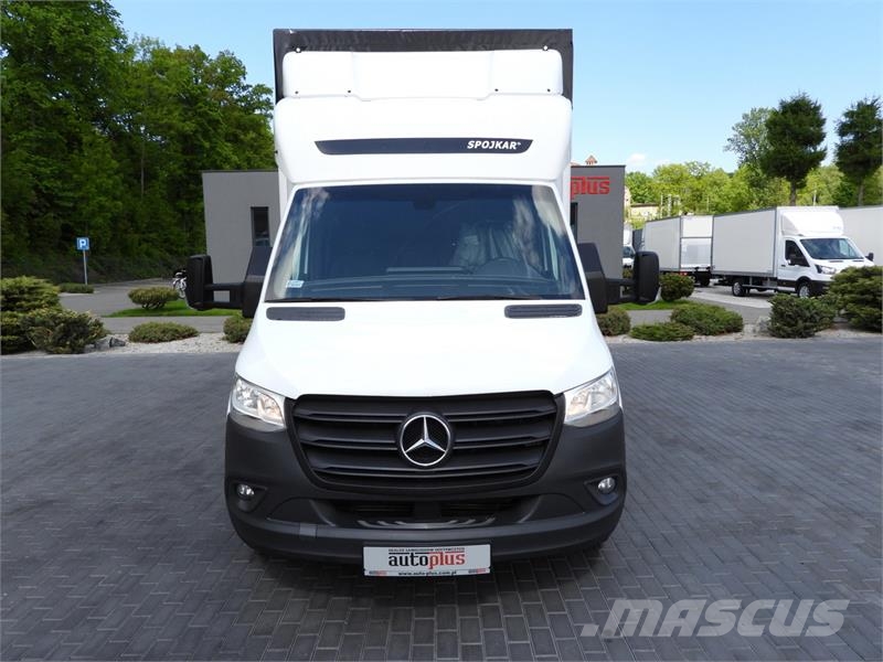 Mercedes-Benz SPRINTER 316 TARPAULIN LIFT 10 PALLETS WEBASTO 車廂