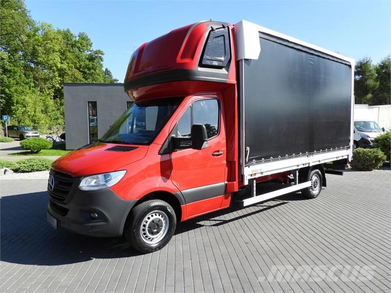 Mercedes-Benz SPRINTER 316 TARPAULIN LIFT 8 PALLETS WEBASTO Skříňová nástavba