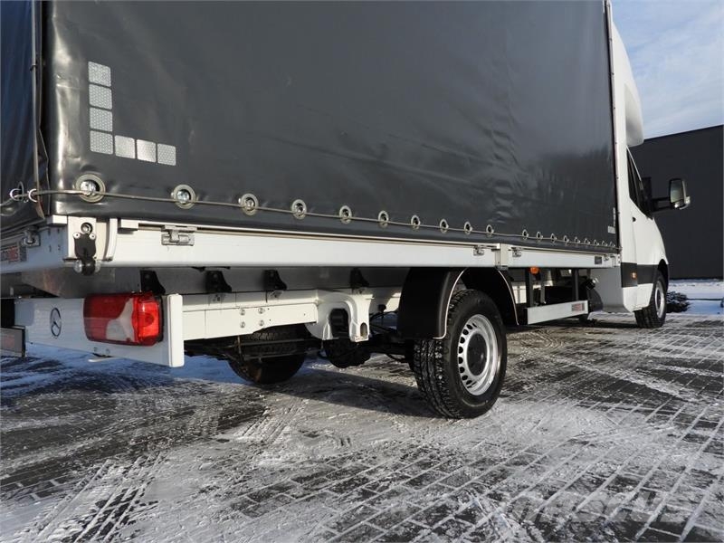 Mercedes-Benz SPRINTER 317 TARPAULIN 8 PALLETS WEBASTO Sanduk kombiji