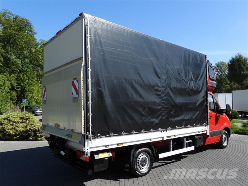 Mercedes-Benz SPRINTER 316 TARPAULIN LIFT 8 PALLETS WEBASTO Skříňová nástavba