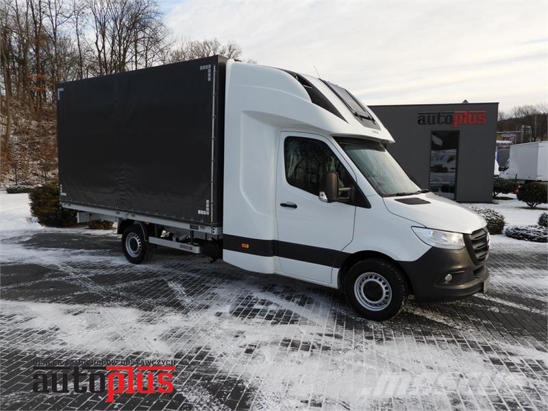 Mercedes-Benz SPRINTER 317 TARPAULIN 8 PALLETS WEBASTO Sanduk kombiji