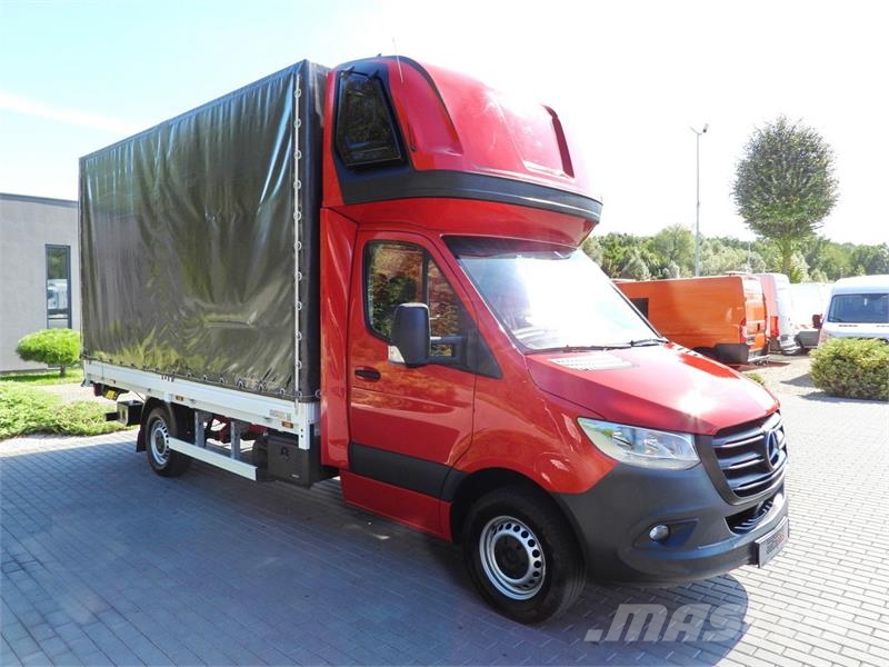 Mercedes-Benz SPRINTER 316 TARPAULIN LIFT 8 PALLETS WEBASTO Skříňová nástavba