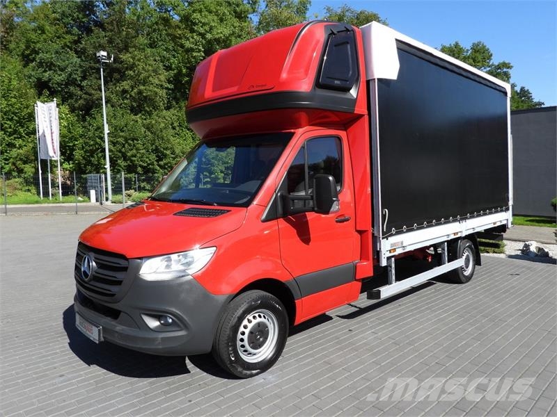 Mercedes-Benz SPRINTER 316 TARPAULIN LIFT 8 PALLETS WEBASTO Skříňová nástavba