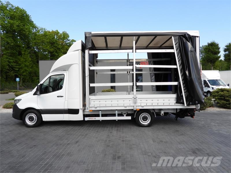 Mercedes-Benz SPRINTER 316 TARPAULIN LIFT 10 PALLETS WEBASTO 車廂