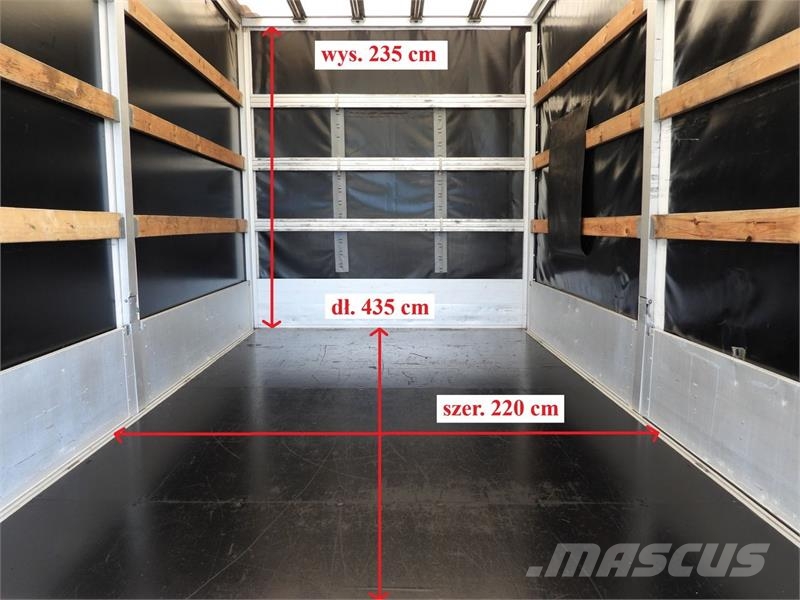 Mercedes-Benz SPRINTER 316 TARPAULIN LIFT 8 PALLETS WEBASTO Skříňová nástavba