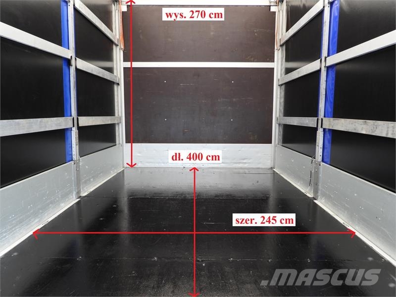 Mercedes-Benz SPRINTER 316 TARPAULIN LIFT 10 PALLETS WEBASTO 車廂