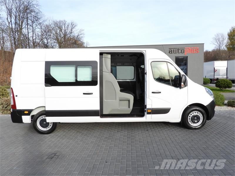 Opel MOVANO BOX DELIVERY VAN 7 SEATS LED LIGHTS 135HP Lieferwagen