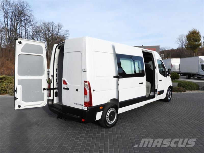 Opel MOVANO BOX DELIVERY VAN 7 SEATS LED LIGHTS 135HP Lieferwagen