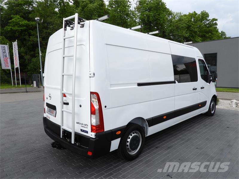 Opel MOVANO   BOX DELIVERY VAN 7 SEATS CRUISE CONTROL شاحنة مقفلة