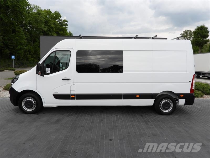 Opel MOVANO   BOX DELIVERY VAN 7 SEATS CRUISE CONTROL شاحنة مقفلة