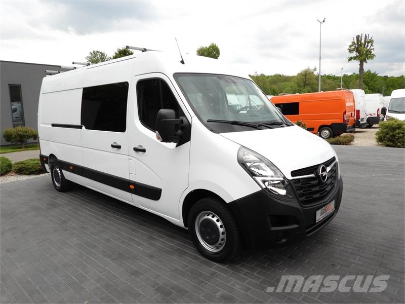 Opel MOVANO   BOX DELIVERY VAN 7 SEATS CRUISE CONTROL شاحنة مقفلة