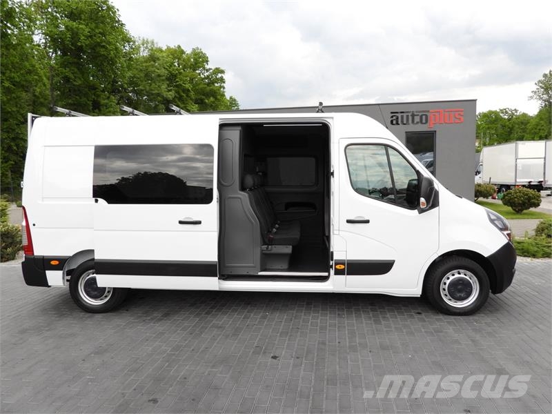 Opel MOVANO   BOX DELIVERY VAN 7 SEATS CRUISE CONTROL شاحنة مقفلة