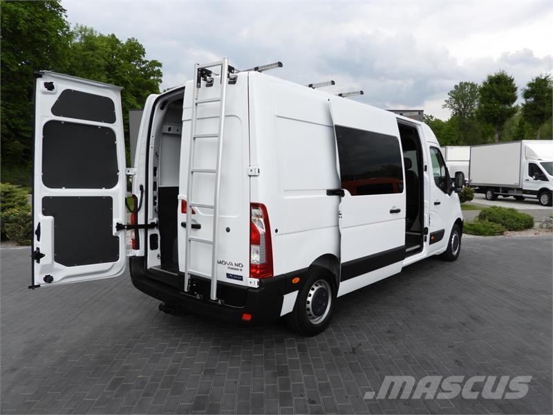 Opel MOVANO   BOX DELIVERY VAN 7 SEATS CRUISE CONTROL شاحنة مقفلة
