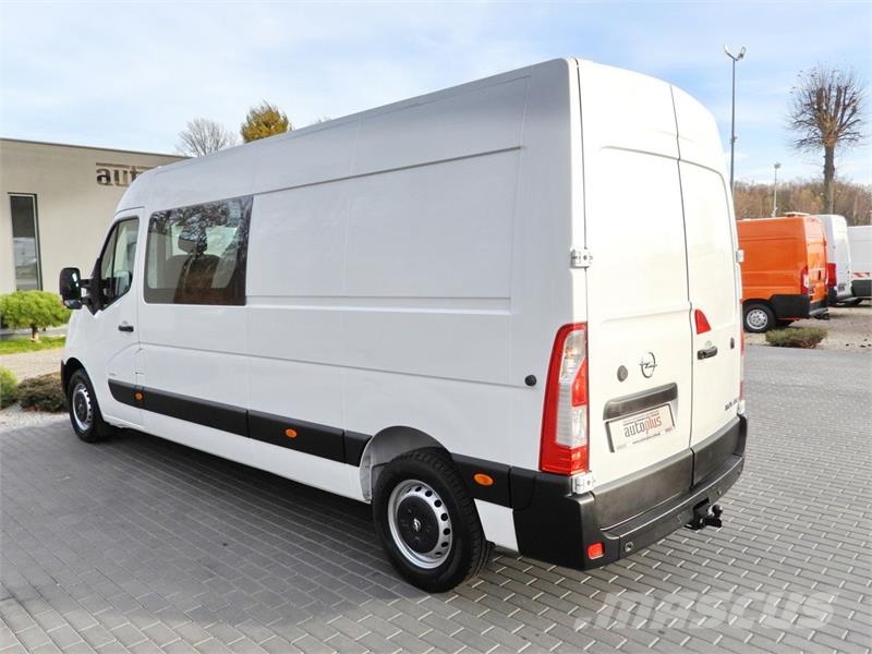 Opel MOVANO BOX DELIVERY VAN 7 SEATS LED LIGHTS 135HP Lieferwagen