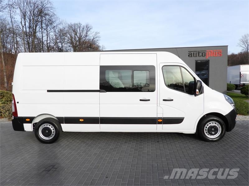 Opel MOVANO BOX DELIVERY VAN 7 SEATS LED LIGHTS 135HP Lieferwagen