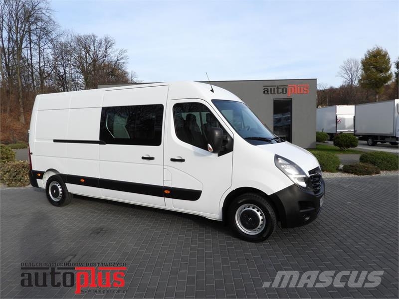 Opel MOVANO BOX DELIVERY VAN 7 SEATS LED LIGHTS 135HP Lieferwagen