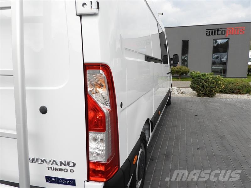 Opel MOVANO   BOX DELIVERY VAN 7 SEATS CRUISE CONTROL شاحنة مقفلة