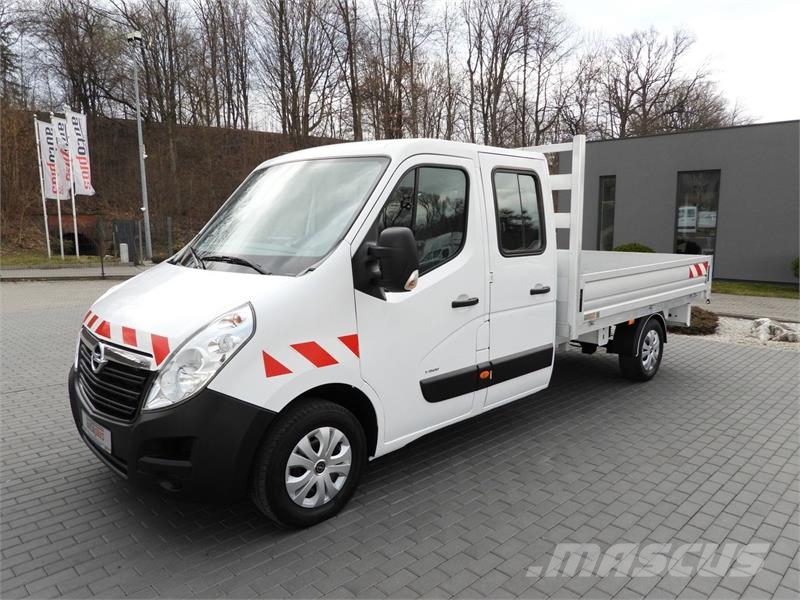 Opel MOVANO STAKE BODY DOUBLE CABIN DOKA 7 SEATS Furgonetas caja abierta