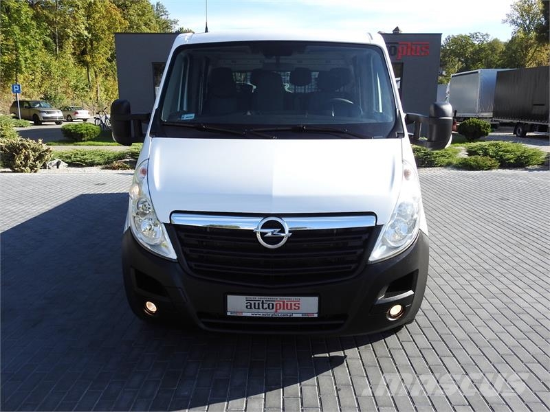 Opel MOVANO STAKE BODY DOUBLE CABIN DOKA 7 SEATS Vieglais kravas automobilis/izkraušana no sāniem
