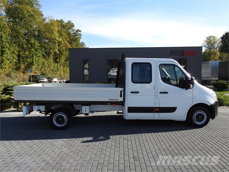 Opel MOVANO STAKE BODY DOUBLE CABIN DOKA 7 SEATS Vieglais kravas automobilis/izkraušana no sāniem