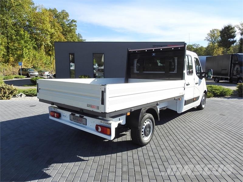 Opel MOVANO STAKE BODY DOUBLE CABIN DOKA 7 SEATS Vieglais kravas automobilis/izkraušana no sāniem