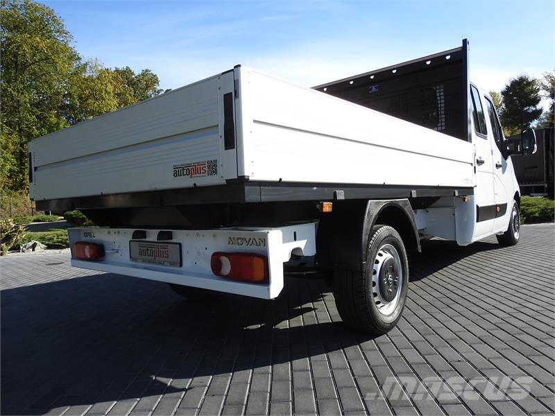 Opel MOVANO STAKE BODY DOUBLE CABIN DOKA 7 SEATS Vieglais kravas automobilis/izkraušana no sāniem
