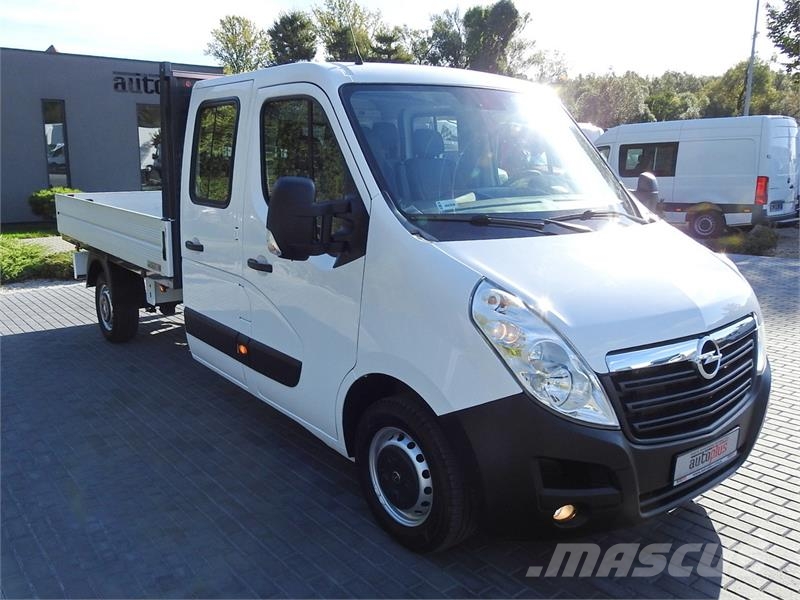 Opel MOVANO STAKE BODY DOUBLE CABIN DOKA 7 SEATS Vieglais kravas automobilis/izkraušana no sāniem