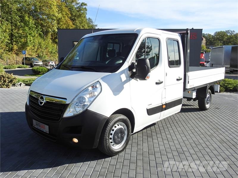 Opel MOVANO STAKE BODY DOUBLE CABIN DOKA 7 SEATS Vieglais kravas automobilis/izkraušana no sāniem