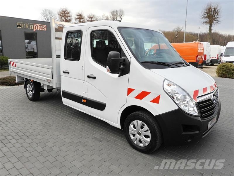 Opel MOVANO STAKE BODY DOUBLE CABIN DOKA 7 SEATS Furgonetas caja abierta