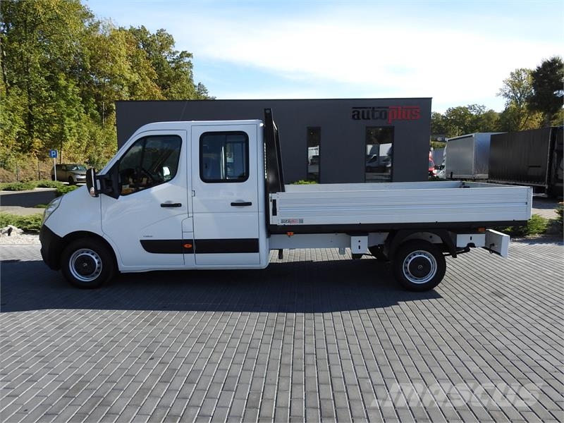 Opel MOVANO STAKE BODY DOUBLE CABIN DOKA 7 SEATS Vieglais kravas automobilis/izkraušana no sāniem