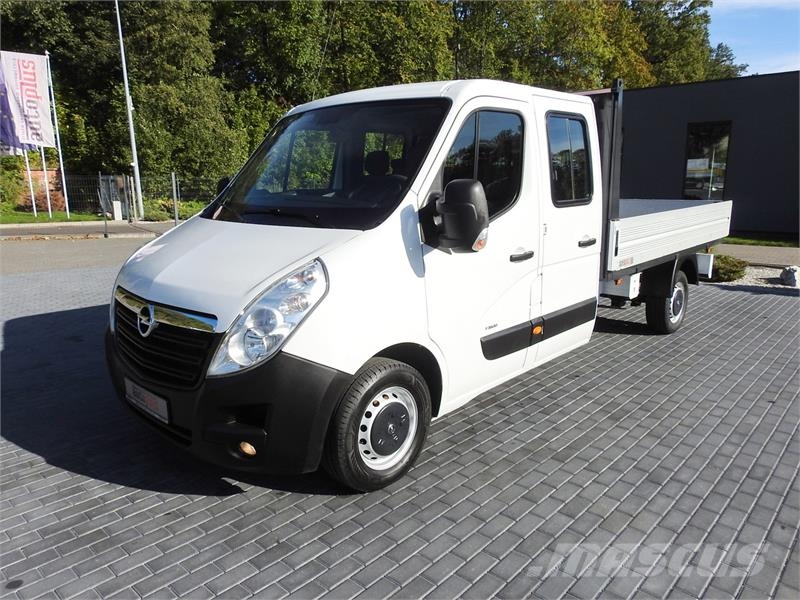 Opel MOVANO STAKE BODY DOUBLE CABIN DOKA 7 SEATS Vieglais kravas automobilis/izkraušana no sāniem