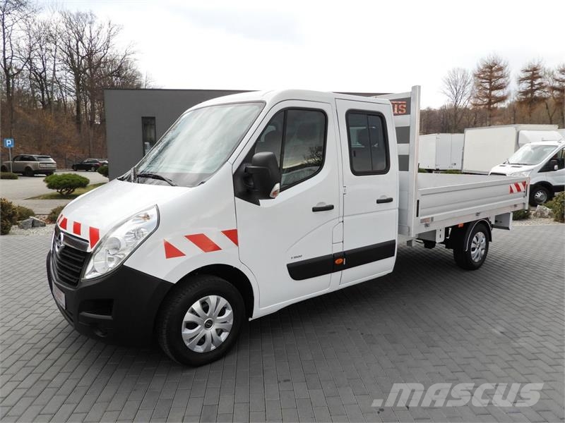 Opel MOVANO STAKE BODY DOUBLE CABIN DOKA 7 SEATS Furgonetas caja abierta