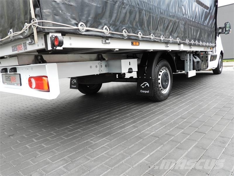 Opel MOVANO   TARPAULIN 10 PALLETS WEBASTO هيكل صندوقي