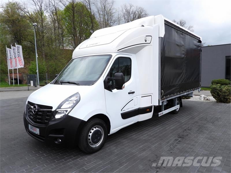 Opel MOVANO   TARPAULIN 10 PALLETS WEBASTO هيكل صندوقي