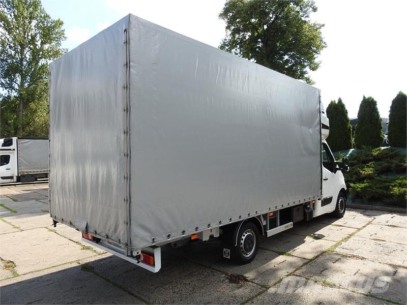 Opel MOVANO   TARPAULIN 10 PALLETS WEBASTO Kapali kasa kamyonetler