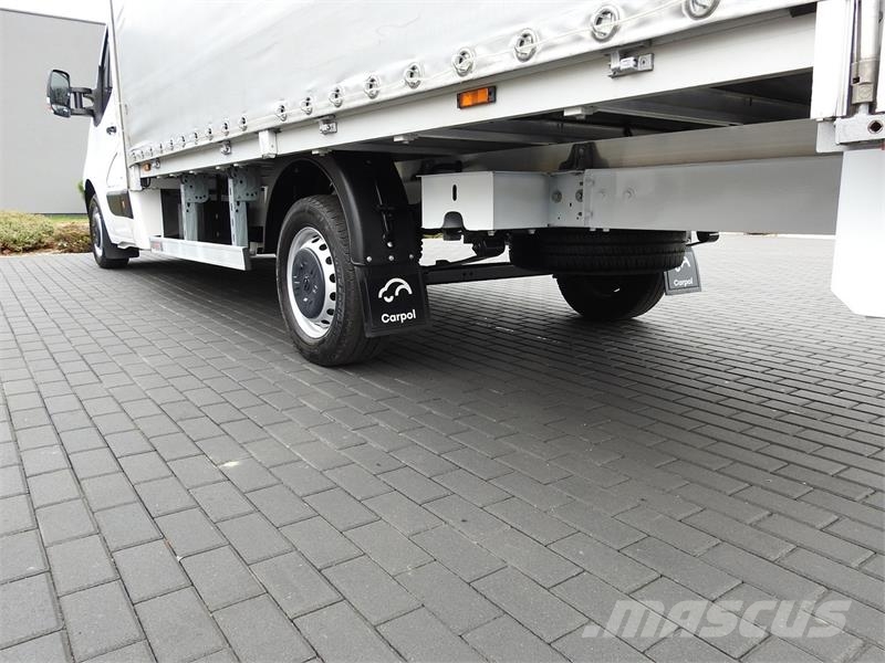 Opel MOVANO TARPAULIN 8 PALLETS WEBASTO Kapali kasa kamyonetler