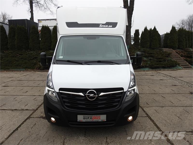 Opel MOVANO  TARPAULIN 10 PALLETS WEBASTO Kapali kasa kamyonetler