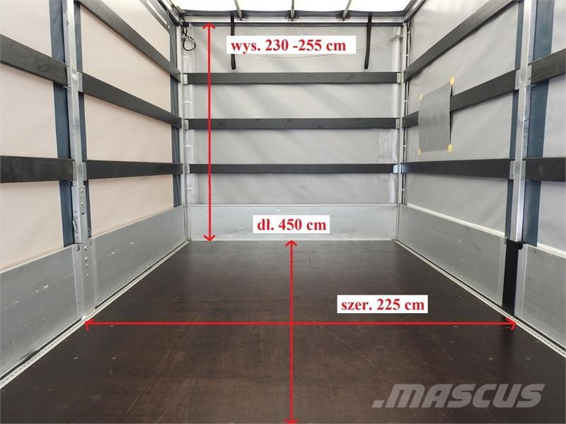 Opel MOVANO TARPAULIN LIFT 9 PALLETS WEBASTO Kastenwagen