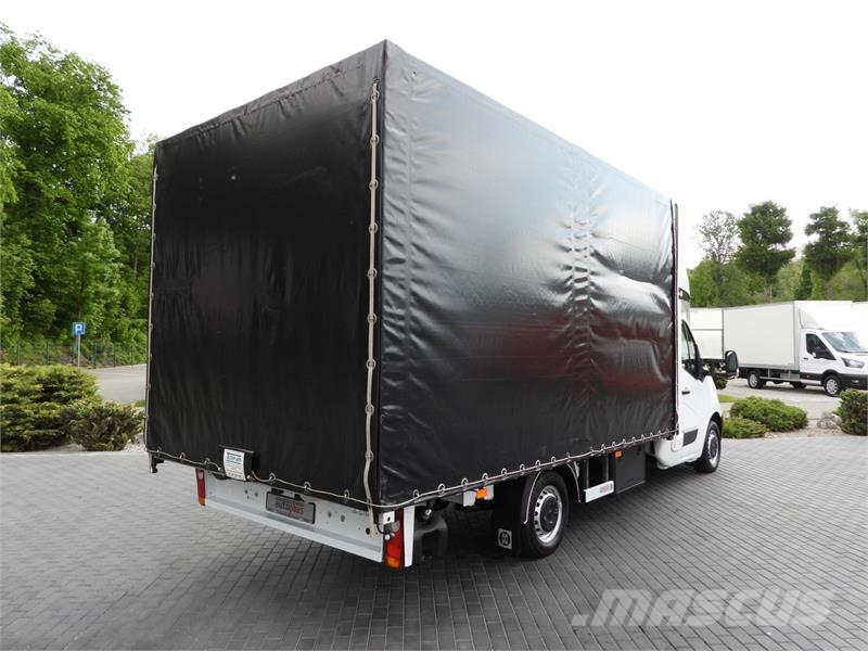 Opel MOVANO  TARPAULIN 10 PALLETS WEBASTO Kapali kasa kamyonetler