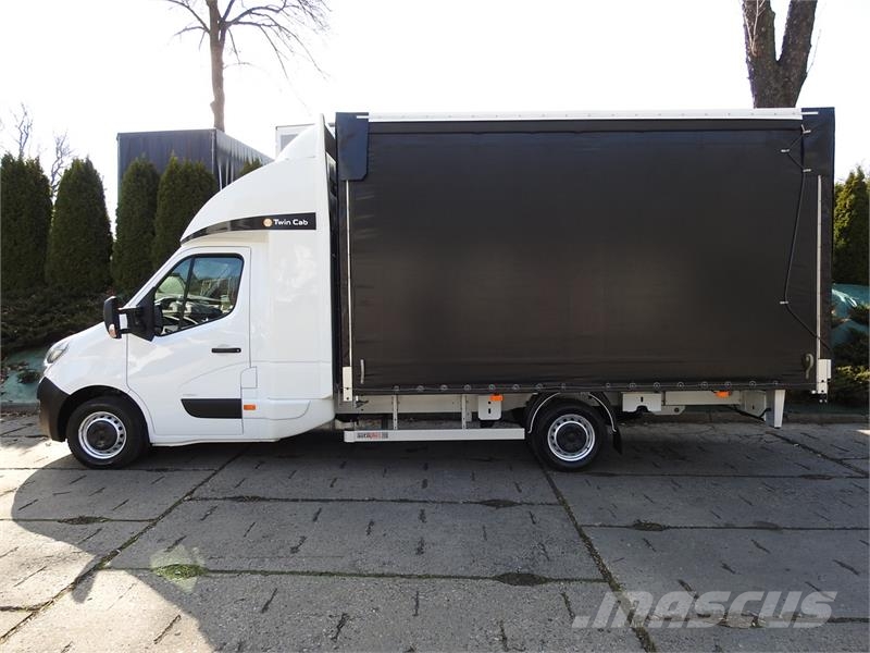 Opel MOVANO  TARPAULIN 10 PALLETS WEBASTO Kapali kasa kamyonetler