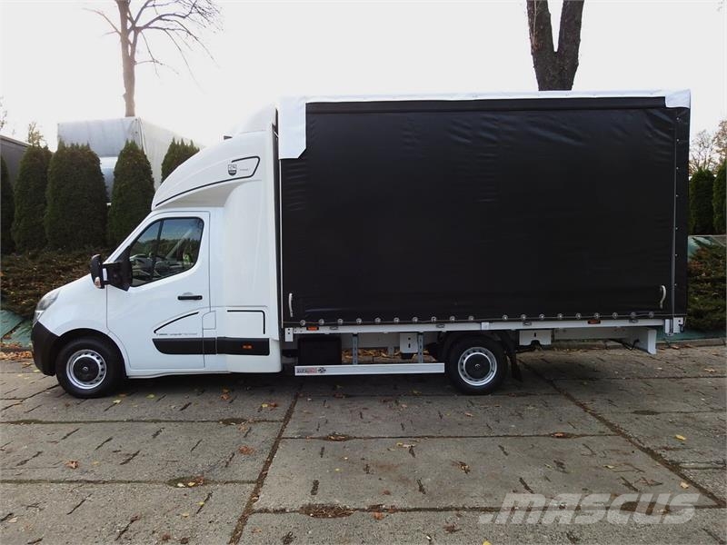 Opel MOVANO  TARPAULIN 10 PALLETS WEBASTO هيكل صندوقي