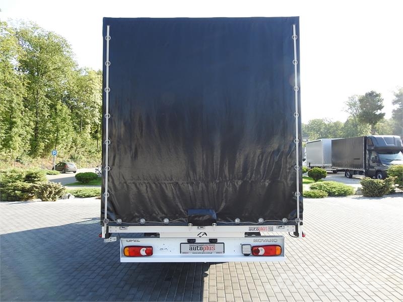 Opel MOVANO TARPAULIN 8 PALLETS WEBASTO Kapali kasa kamyonetler