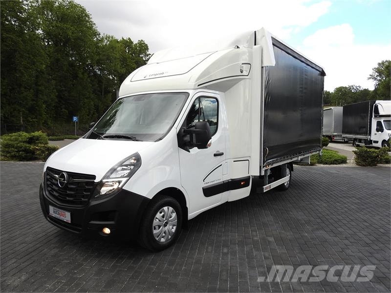 Opel MOVANO TARPAULIN 10 PALLETS WEBASTO Kapali kasa kamyonetler