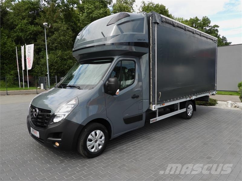 Opel MOVANO TARPAULIN 10 PALLETS WEBASTO Kastenwagen