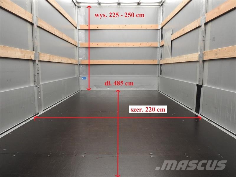 Opel MOVANO   TARPAULIN 10 PALLETS WEBASTO Kapali kasa kamyonetler