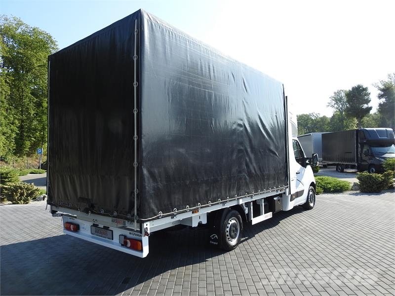 Opel MOVANO TARPAULIN 8 PALLETS WEBASTO Kapali kasa kamyonetler