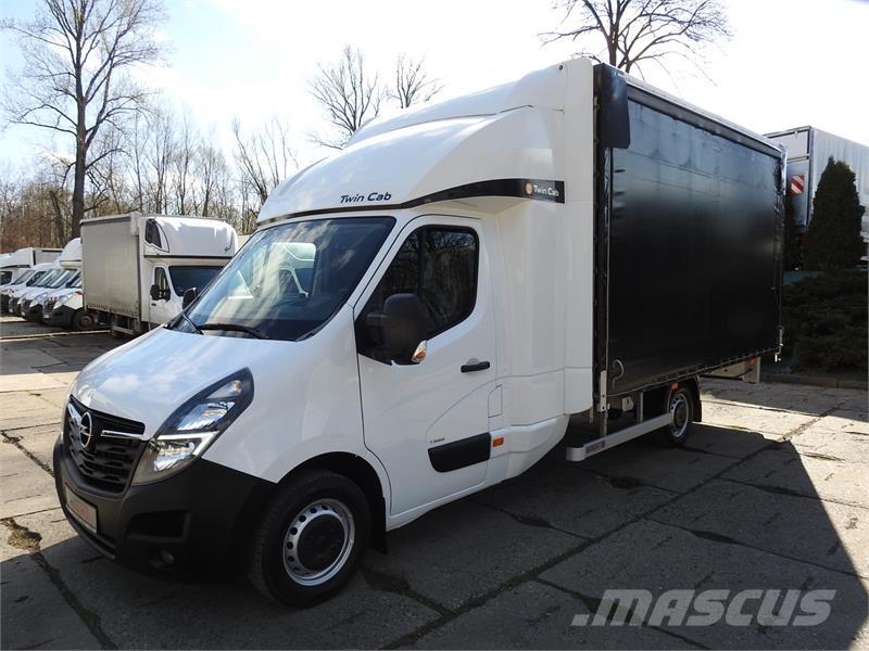 Opel MOVANO  TARPAULIN 10 PALLETS WEBASTO Kapali kasa kamyonetler