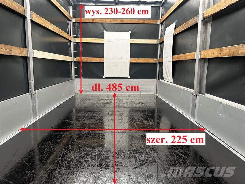 Opel MOVANO TARPAULIN 10 PALLETS WEBASTO Kastenwagen