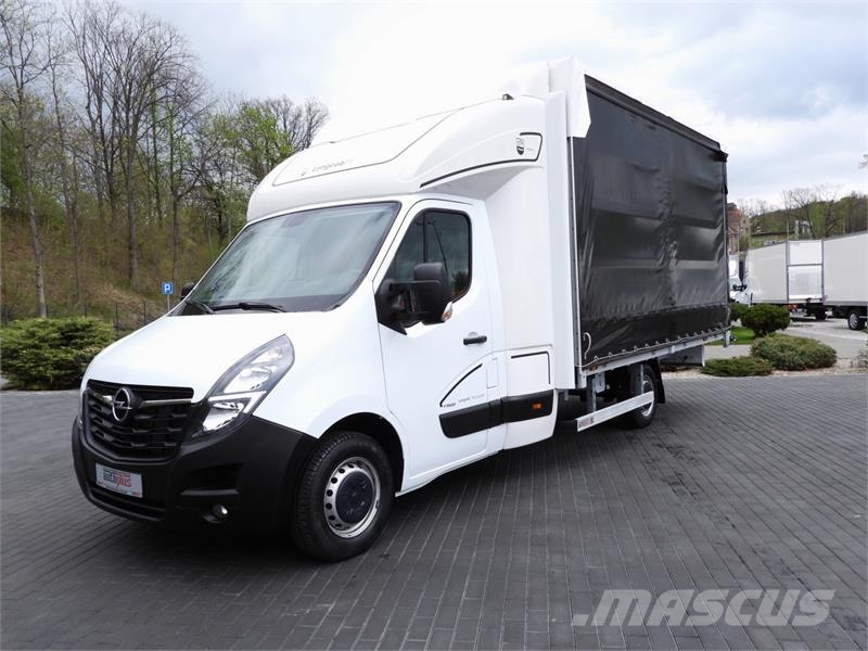 Opel MOVANO   TARPAULIN 10 PALLETS WEBASTO هيكل صندوقي