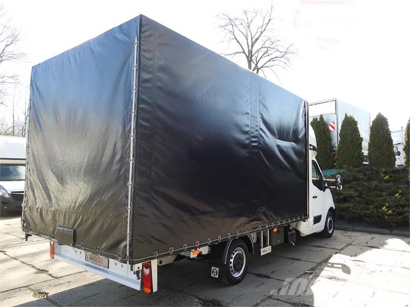 Opel MOVANO  TARPAULIN 10 PALLETS WEBASTO Kapali kasa kamyonetler